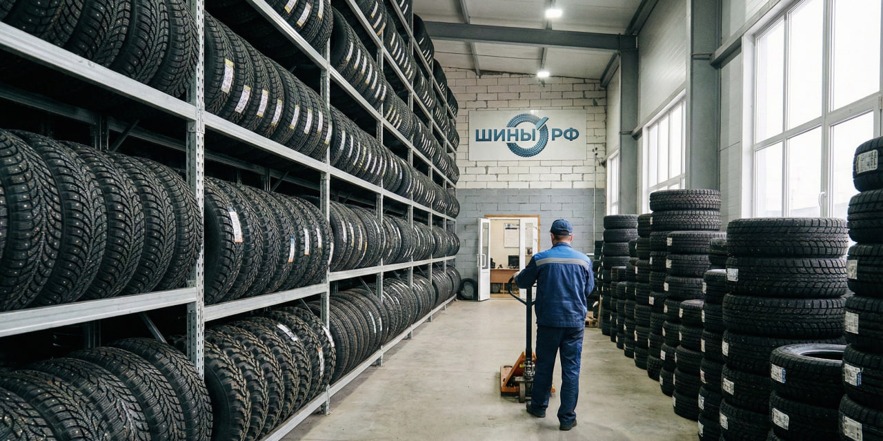 Въезд на склад